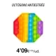 Juguete Sensorial AntiEstrés de Burbujas, Octógono multicolor Juguete Sensorial AntiEstrés de Burbujas, Octógono multicolor