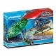 Playset  City Action Police helicopter: Parachute Chase Playmobil 70569 (19 pcs)