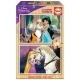 Set de 2 Puzzles Educa Disney Princess 16 Piezas