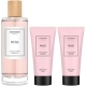 Les Eaux du Monde Rose edt 100ml + Shower gel 50ml + Bodylotion Les Eaux du Monde Rose edt 100ml + Shower gel 50ml + Bodylotion