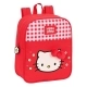 Mochila Infantil Hello Kitty Spring Rojo (22 x 27 x 10 cm) Mochila Infantil Hello Kitty Spring Rojo (22 x 27 x 10 cm)