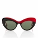 Gafas de Sol Marilyn Starlite Design (55 mm) Negro/Rojo