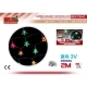 GUIRNALDA 20LED COPOS DE NIEVE FUNCIONA CON PILA 2M MULTICOLOR