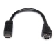 Cable Micro USB Startech UUSBMUSBMF6          Micro USB A Micro USB B Negro